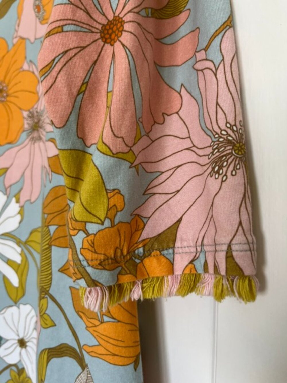 Spartina 449 Island Fringe Shift Dress | Size Medium - Picture 4 of 10
